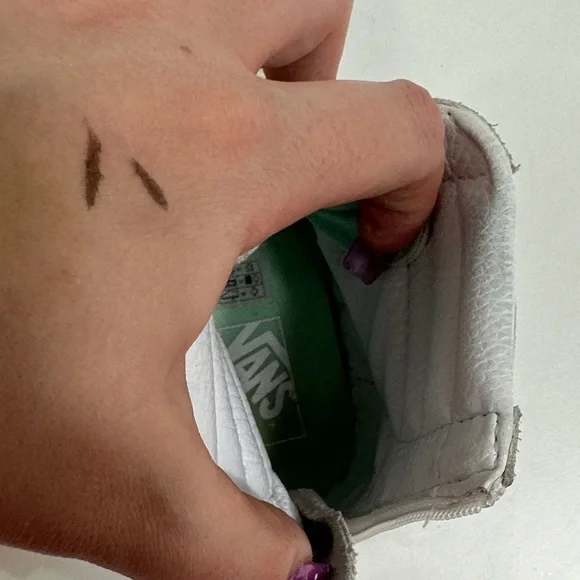 High-Top Tie-Dye Canvas Zip Up Vans Sneakers - Pastel Pink & Green - Picture 11 of 13